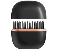 Portable Hair Straightener - ABS, 3.43x3.27in Fast Heating 25W Anti-Scald Curler | Travel Straightener Brush Styling Tool, Mini Hair Curler For Vacation, Road Trip, Commuting, Dating, Daily Use