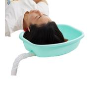 Portable Hair Washing Station - Hair Washing Station With Neck Support, Reusable Buddy Sink,With Drain Hose For Home Bed Elderly Disabled Handicapped Pregnant Care Travel Accessories
