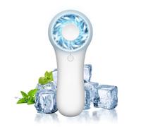 Portable Hand Fan - Ergonomic Rechargeable Brushless Motor Summer Cooling
