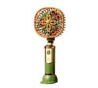 Portable Hand Fan, Rechargeable Cooling Device, Mini Electric Cooler, Long Battery Life Strong Airflow for Hot Weather Use Desk Office Outdoor Beach Sports Hiking Fishing Travel Shopping