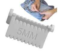Portable Hand Quilting Gauge - Seam Guide Ruler for Sewing, Measuring Grid Template | Hand Sewing Ruler For Seniors Grandpa Grandma Experienced Users