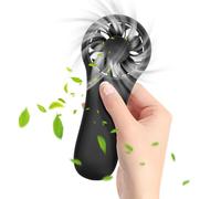 Portable Handheld Fan Brushless Motor USB Rechargeable Mini Cooling Fan