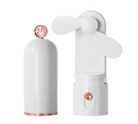 Portable Handheld Fan - Mini Personal Cooling Device | Foldable Small Electric Fans | Portable Power Bank Fan | Travel Vacation Hiking Outdoor Handheld Fans For Women Men Kids Summer Use