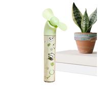 Portable Handheld Fan, Pocket Cooling Blower Device, 3-Speed Airflow System with Compact Ergonomic Grip Design, Rechargeable Battery Build, Personal Cooling Style Gadget, Outdoor Use