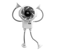 Portable Handheld Fan - Quiet Rechargeable Cooling Device, Personal Air Circulator Tool, Lightweight Compact Carry Accessory Item, Energy Efficient Breeze Generator Equipment | Vacation Use, Beach