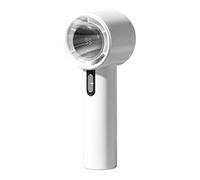 Portable Handheld Fan, Strong Airflow Cooler, 6.69x2.28x2.38 Inches Digital Display Manual Blower & Long Lasting Battery Life, 100 Adjustable Speeds for Travel, Beach, Gym, Hiking, and Sports