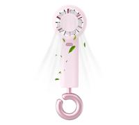 Portable Handheld Mini Fan - Built-In Hook Clip | Three-Speed Rechargeable