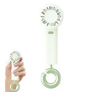 Portable Handheld Mini Fan - Built-In Hook Clip | Three-Speed Rechargeable