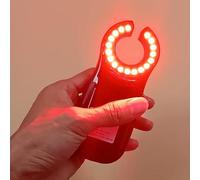 Portable Handheld Vein Detector, Rechargeable Vein Finder Viewer, Handheld Vein Locator with 18 LEDs, Efficient Finding and Clear Display Effect, for Any Skin Color of All Ages, Gifting