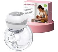 Portable Handsfree Electric Breast Pump,Leak-Proof Seal,12 Levels & 3 Modes,Light Weight,Bpa-Free,Lcd Display,21/24 Mm Flanges (1 Piece)