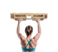 Portable Hangboard - Hangable Fingerboard Trainer, Rock Climbing Pull Up Bar | Training Board For Fingerboard Climbing Strength Exercise Fitness Equipment Wood Portable Grip Strength