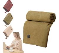 Portable Heated Shawl, Warming Shawl Wraps for Women, 3 Heat Levels 15s Fast Heating Warming Shawls Wraps for Home Travel Camping (Green)