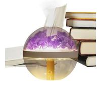 Portable Humidifier, Preserved Flower Design, USB Rechargeable Hydration, 270ml Water Capacity, Air Purifier & Mood Light, for Travel, Plants, Bedrooms, Living Room & Home Use, 4.72x4.72x4.49 Inches