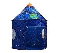 Portable Indoor Tent Kids Playhouse | Space Rocket Childrens Play Tent | Tents Large Space Indoor Playhouse | Rocket Ship Kids Tents for Home, Garden, Indoors, Outdoor