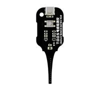 Portable Inductance Meter, Electromagnetic Circuit Tester, 2.75x1.37 Inches Phone Transducer with Precision, Electronic Inductance Tester, Compact Meter with Technical Design, Test Detector for Gadget