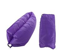 Portable Inflatable Lounger, Foldable Anti Leakage Air Chair Sofa Bed Sleeping Bag Couch with Storage Bag for Beach Camping Lake Garden