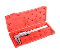 Portable Inside Vernier Caliper, 0 150mm Caliper Ruler, h Engd Scale, Carbon Steel truction with Plating for A