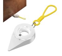 Portable Keychain Door Wedge Loud Safety Stop Travel Guard Device