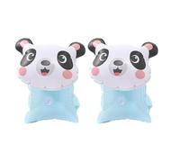 Portable Kids Arm 1cm, 2pcs Inflatable, with Safety Swim Armbands System, Lightweight Quality Design Unit, Easy Wear Gear, Swimming Pool Float Ring, for Children Swimming Vacation Uses