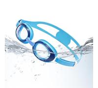 Portable Kids Swim Goggles, Anti Fog Silicone 18.9cm, Adjustable Pool Glasses, Lightweight Quality Design Unit, Easy Wear Gear, Water Sports Eye Protection, for Beach Pool Swimming Outdoor Uses