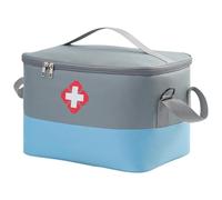 Portable kit Premier Secours, Grande Capacité Trousse Medicaments Voyage, Sac Familial de Rangement pour Médicaments, Organisateur de Premiers Secours, pour Maison,Voyages,l'école et la Camping