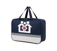 Portable kit Premier Secours, Grande Capacité Trousse Medicaments Voyage, Sac Familial de Rangement pour Médicaments, Organisateur de Premiers Secours, pour Maison,l'école et la Camping(Bleu)