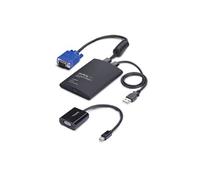 StarTech.com Adaptateur de PC Portable pour Crash Cart, Console KVM USB/VGA/Mini DisplayPort, Transfert de Fichiers, TAA