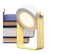 Portable LED Night Light, Rechargeable Touch Lamp, 9.8x5.6 Inches PE Folding Light with 2-Mode Brightness, Night Lighting Accessory, Camping Tent Tool with Compact Design, Garden Bedroom Use for Home