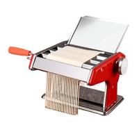 Portable Machine a Pates Fraiche Machine À Pâtes Et Nouilles Manuelle En Acier Inoxydable, 6 Réglages D'épaisseur Réglables Faites Maison