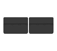 Portable Magnetic Car Window, Shades Thickened Sun 47.cm, Cover System, Lightweight Quality Design Unit, Easy Install Gear, Versatile Window Privacy Sunshade, for Vehicles and Daily Uses