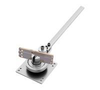 Portable Metal Bending Machine, Handheld Steel Bender Tool, 6 Inch Iron Block Bender with Labor Saving Handle, Compact Metal, Steel with Ergonomic Design, Industrial Bending Tool for Fabrication