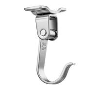 Portable Metal Hooks, Ceiling Hanger Rack, 2.17in Multi Functional Holder, Versatile Wall Mount Design, Under Cabinet Storage for Bathroom, Shower, Toilet Organization