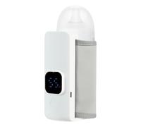 Portable Milk Bottle Warmer, Battery-Powered Feeding Supply for Home, Outdoor, Car, Night or Morning Use, Ideal for Daily, Winter, Fall, Travel