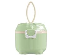 Portable Milk Powder Container, Dust-Proof Baby Formula Storage Box, Separate Supplement Organizer, & Leak-Proof Design, New Parent Travel, 3.74x3.35/3.74x4.33 Inches,