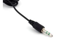 Portable Mini 3.5mm Tie Lapel Lavalier Microphone clip pour Conférences Enseignement - Mini micro-cravate