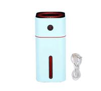 Portable Mini Air Humidifier & Purifier with USB Charging - Colorful Light Diffuser for Home and Office Blissful Atmosphere