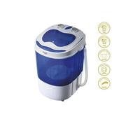 Adler AD 8051 machine à laver Charge par dessus 3 kg Bleu, Blanc