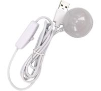 Portable Mini Usb Led Lampe Camping Lumière Lampe Usb Pour Pc Notebook Laptop Livre Lampe Ordinateur Clavier Lampe De Lecture Avec Le Commutateur (Blanc Chaud)[ZHB0979]