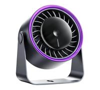 Portable Mist Fan with 90ml Water Tank 5 Speeds Rechargeable Wind Blower