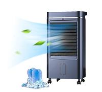 Portable Mobile Air Conditioner Air Cooler Fan for Home with Remote Control & LCD Display - Timer Function,3 Speeds,3 Wind Settings & Oscillation-Pink A (White A)