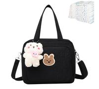 Portable Mommy Diaper Bag - Large Capacity Tote With Multiple Compartments, Spacious Essentials Organizer, Travel Diaper Storage Bag | Pour garçons et filles, parents en bas âge en déplacement
