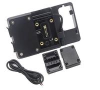 Portable Moto Support Support De Guidon De Navigation De Téléphone De Moto 12MM pour BMW pour R1250GS pour R1200GS LC 2013-2021 sur Le Guidon De La Moto(Navigation Bracket)