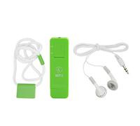 Portable Mp3 Player Lossless Sound Compact Mp3 Player Portable Music Player Mp3 Music Player Support up to 64gb for Running Recording Gym Jogging Sports (Verte)
