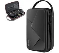 Portable Multi-Function Waterproof Expandable Storage Bag with Adjustable Space for GoPro, Insta360 Ace, Black, Bag Organizer, Black, Bag Organizer