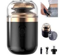 Portable Multifunctional Capsule Shaver, 2 In 1 Mini Capsule Shaver, Washable Automatic Men'S Electric Shaver, Type-C Charging Beard Razor, Capsule Shaver Mini Shaver For Men