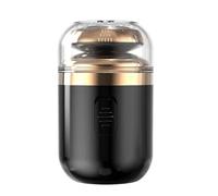 Portable Multifunctional Capsule Shaver, Capsule Razor, Rasoir Électrique Automatique Lavable pour Homme, Mini Rasage Électrique Portable, Rechargeable Par USB (Noir)