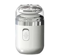 Portable Multifunctional Capsule Shaver, Capsule Razor, Rasoir Électrique Automatique Lavable pour Homme, Mini Rasage Électrique Portable, Rechargeable Par USB (Blanc)