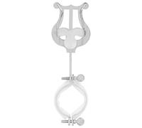 Portable Music Stand Clarinet Lyre Music Clip Inneildless Steel Clarinet Music Holder Pour Les Groupes Les Débutants Practice Clarinet Sheet Clip