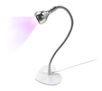 Portable Nail LED Lamp - UV Gooseneck Dryer With Foot Pedal, Flexible Quick | Manicure Curing Lamp Nail UV Lamp LED Portable Gooseneck Quick Women Girls Extension Gel Home Travel Salon Business Trip