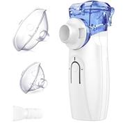 Portable Nebulizer - Nebulizer Machine for Adults and Kids, Mesh Nebulizer with Mouthpiece, Kids and Adults Mask